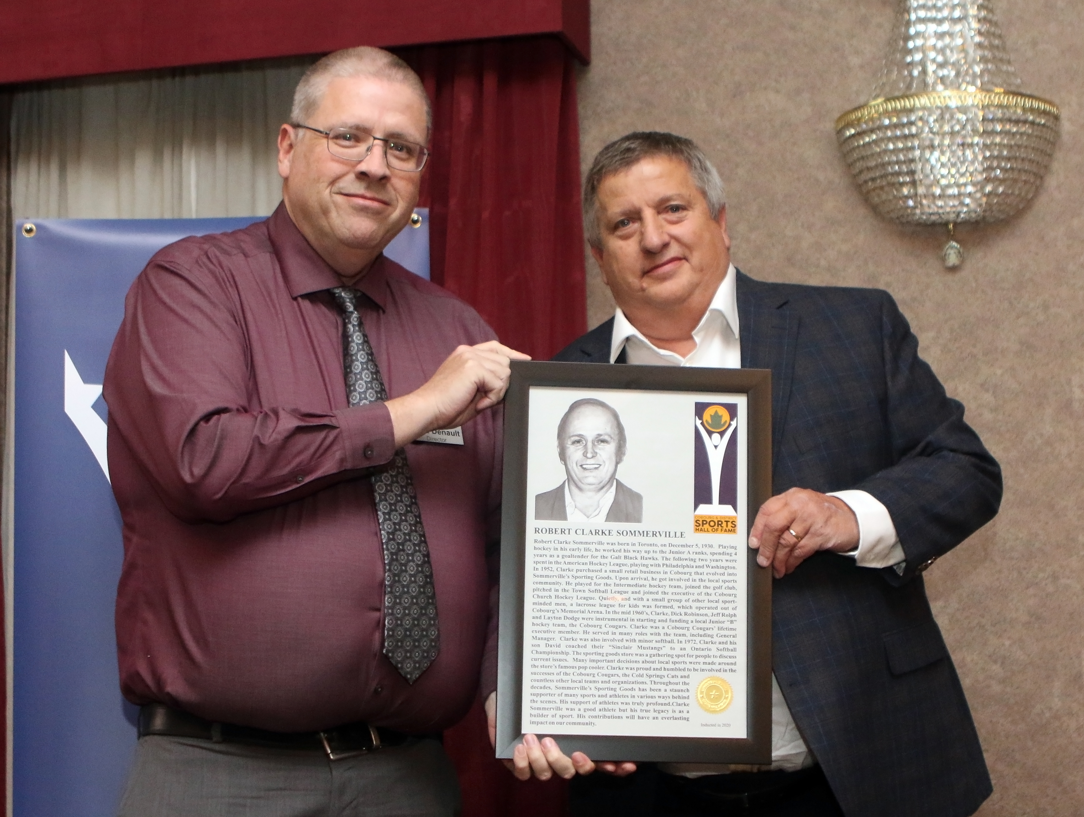 Dave Sommerville w-Todd Denault