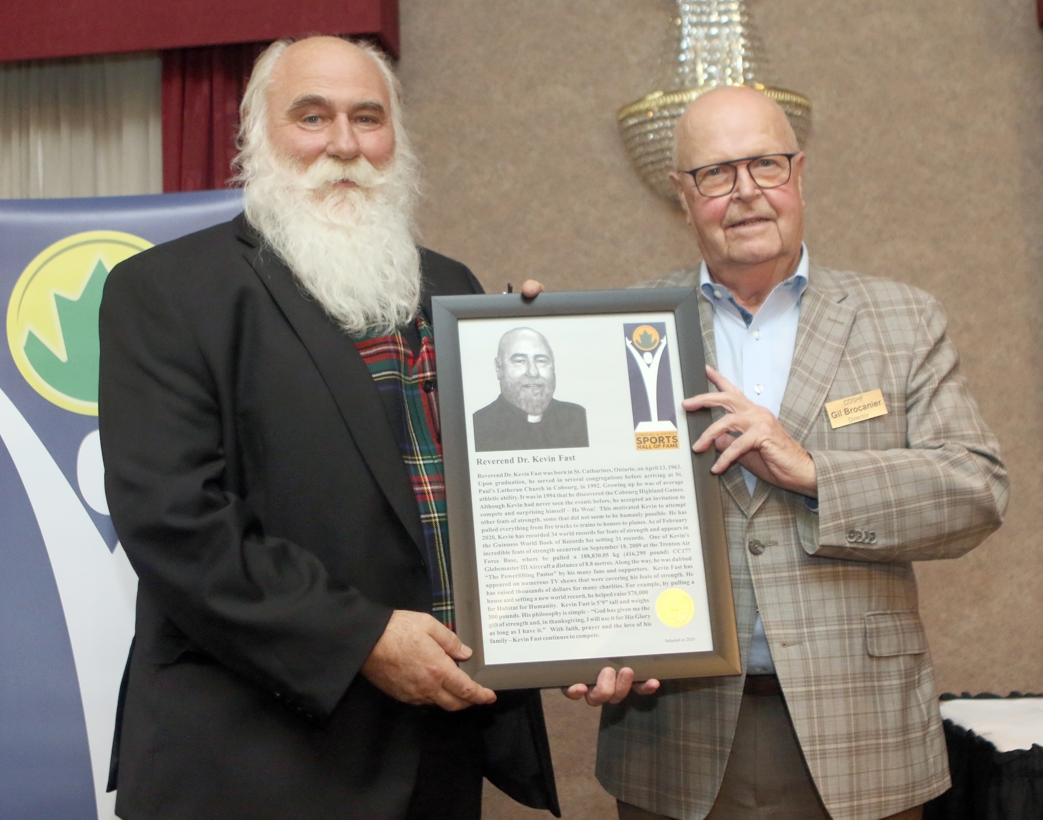 Rev Dr Kevin Fast w-Gil Brocanier