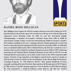 DANIEL ROSS MILLIGAN