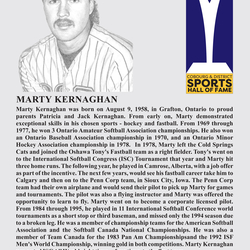 MARTY KERNAGHAN