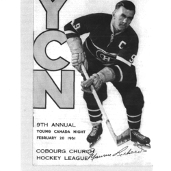 1961 CCHL Young Canada Night program