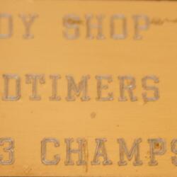 1983 Sommerville Toy Shop Oldtimer Hockey Trophy