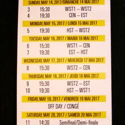 2017 RBC Cup tournament ticket package