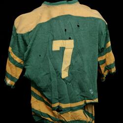 1973-74 Cobourg Mercantile hockey jersey Plaza