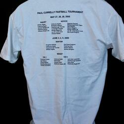 2005 Paul Currelly Fastball Tournament- T-shirt