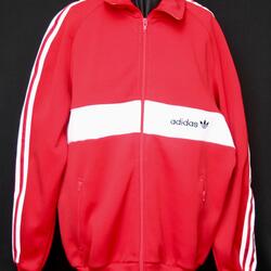 Team Canada track top worn by Frank Mazza