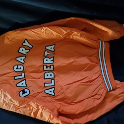 1985 Marty Kernaghan nylon fastball jacket