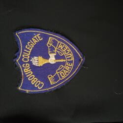 1936 Cobourg Collegiate crest