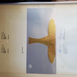 1976 Carol Radlo certificate as Olympic official