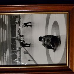 1970s curlers at Dalewood Curling Club photo