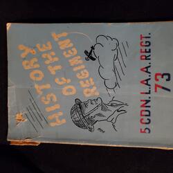 1945 book of Regimental history by Capt Noblston