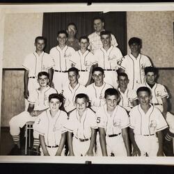 Cobourg Angels Boys Baseball team photo