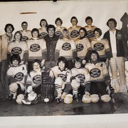 1980 CCHL Ingram Chevy's Motors Bantam team photo