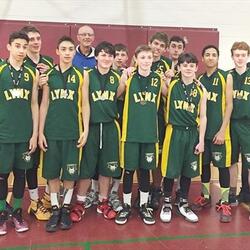 2016 LMBA Lynx Boys U16 win silver medal in Ottawa