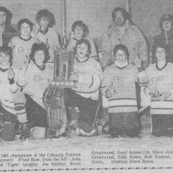 1983 Bob Lloyd Auto Peewees win House League Tourney