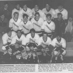 1989 Ken Petrie-Harnden & King Peewees OMHA champs