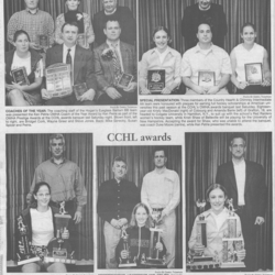 2001 Cobourg Community Hockey League annual awards