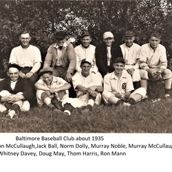 1935c Baltimore baseball club