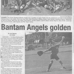 1999 Ken Petrie-Bantam Angels win Provincial qualifier