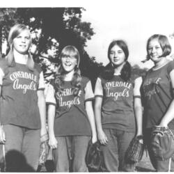 1969 Coverdale Angels Women's Fastball Team Photos