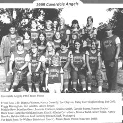 1969 Coverdale Angels Women's Fastball Team Photos