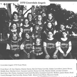 1970 Coverdale Angels Women's Fastball photos 