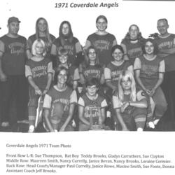 1971 Coverdale Angels Women's Fastball Team photos