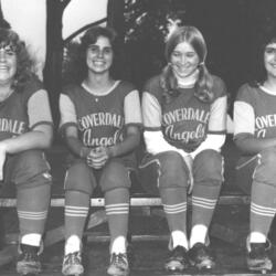 1972 Coverdale Angels Women's Fastball Team photos