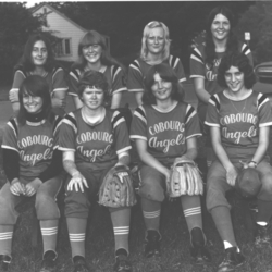 1973 Cobourg Angels Women's Fastball Team photos