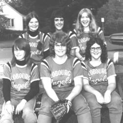 1973 Cobourg Angels Women's Fastball Team photos