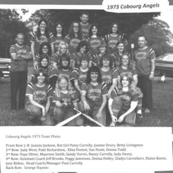 1973 Cobourg Angels Women's Fastball Team photos