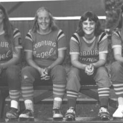 1975 Cobourg Angels Women's Fastball Team photos