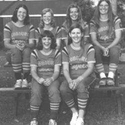 1975 Cobourg Angels Women's Fastball Team photos