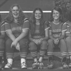 1975 Cobourg Angels Women's Fastball Team photos