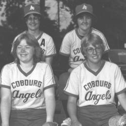 1980 Cobourg Angels Women's Fastball Team photos