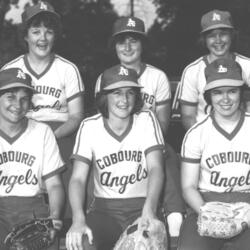 1980 Cobourg Angels Women's Fastball Team photos