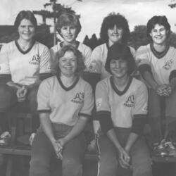 1981 Cobourg Angels Women's Fastball team photos