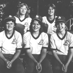 1982 Cobourg Angels Women's Fastball Team photos