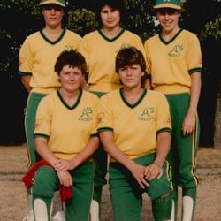 1983 Cobourg Angels Women's Fastball Team photos