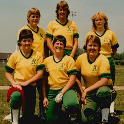 1984 Cobourg Angels Women's Fastball Team photos