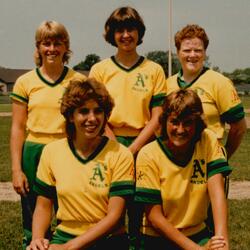 1984 Cobourg Angels Women's Fastball Team photos