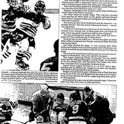 1992 Cobourg OMHA Champion Bantam news clip