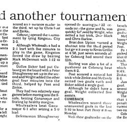 1992 Cobourg OMHA Champion Bantam news clip