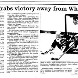 1992 Cobourg OMHA Champion Bantam news clip