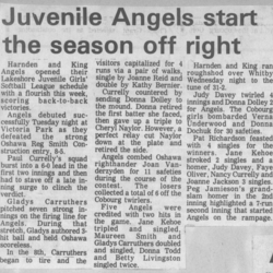 1973 Cobourg Angels