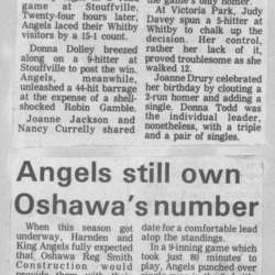 1973 Cobourg Angels