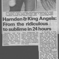 1974 Cobourg Angels