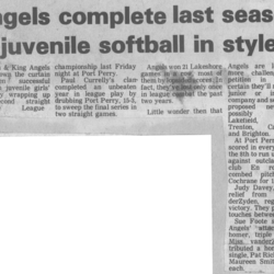 1974 Cobourg Angels