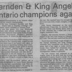 1976 Cobourg Angels