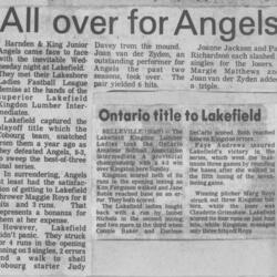 1976 Cobourg Angels